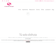 Tablet Screenshot of elsecretodelagua.com